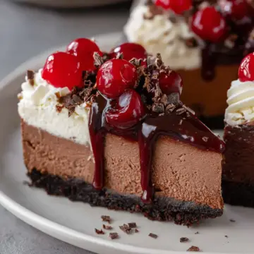 Black Forest Cheesecake