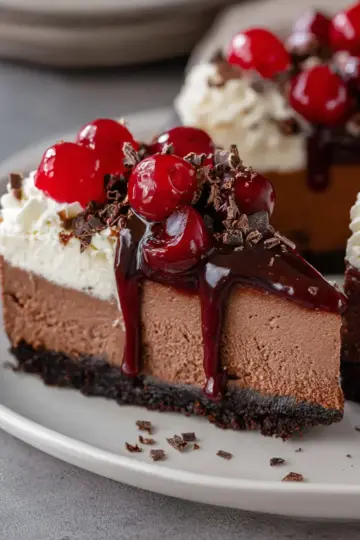 Black Forest Cheesecake