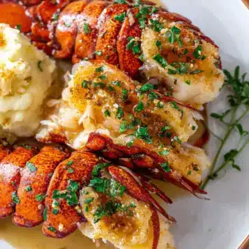 Butter Poached Lobster Tails