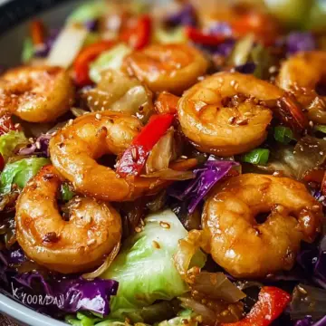 Delicious Asian Shrimp and Cabbage Stir Fry