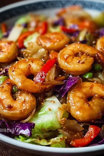Delicious Asian Shrimp and Cabbage Stir Fry
