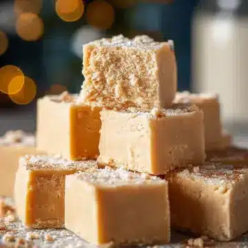 Creamy Eggnog Fudge Recipe