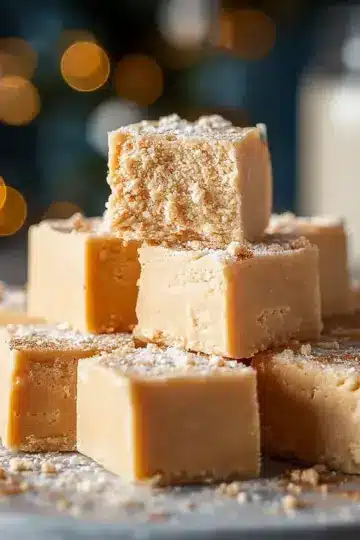 Creamy Eggnog Fudge Recipe