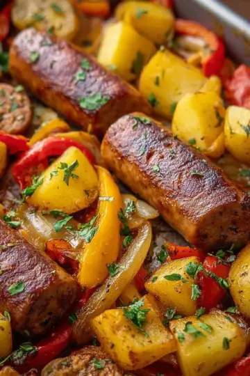 Sausage, Peppers and Potatoes