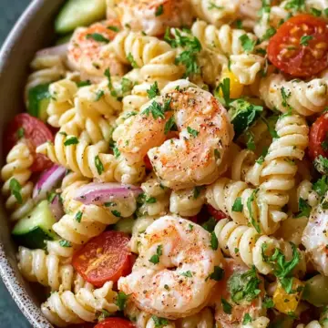 Zesty Shrimp Pasta Salad Recipe for a Quick, Refreshing Meal