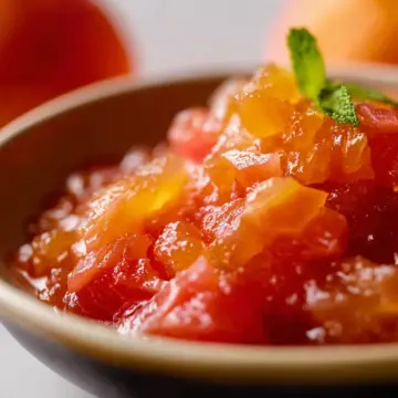 Classic Rhubarb Orange Compote