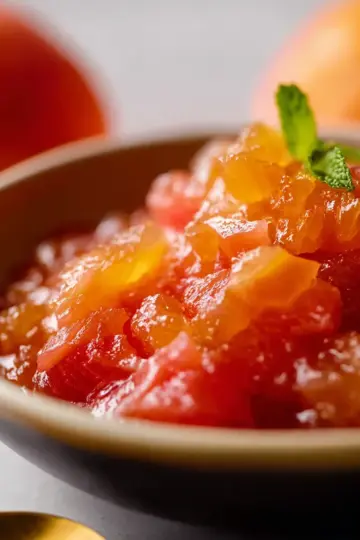 Classic Rhubarb Orange Compote