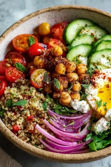 Mediterranean Quinoa Bowl Recipe for Quick Healthy Meals