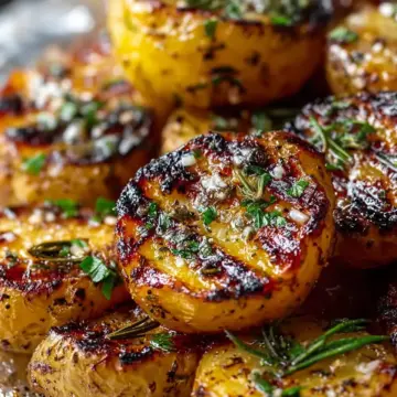 Easy Grilled Garlic Herb Potatoes