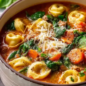 Best Crockpot Tortellini Soup