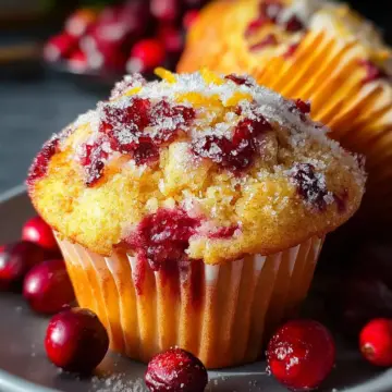 Cranberry Orange Muffin