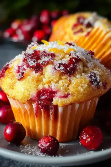 Cranberry Orange Muffin