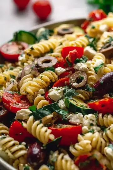 30-Minute Olive Pasta Salad