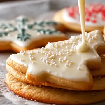 Easy Sugar Cookie Glaze