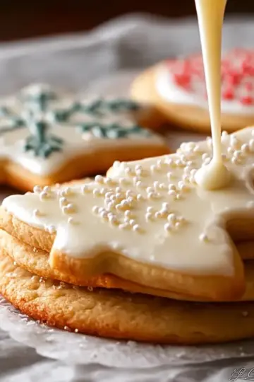 Easy Sugar Cookie Glaze