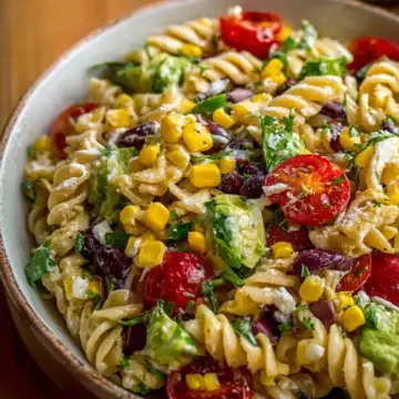 Irresistible Mexican Pasta Salad