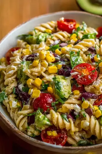 Irresistible Mexican Pasta Salad