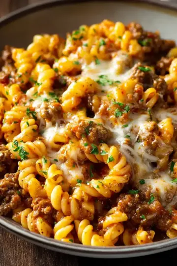 Easy One-Pot Cheesy Beef Pasta: Fast Comfort Dinner Everyone Loves