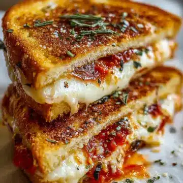 Delicious Pizza Grilled Cheese Recipe for Cheesy Lovers