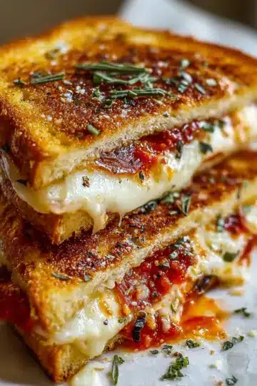 Delicious Pizza Grilled Cheese Recipe for Cheesy Lovers