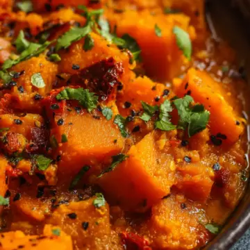 Indian Braised Butternut Recipe