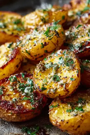 Easy Grilled Garlic Herb Potatoes