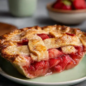 Strawberry-Rhubarb Pie