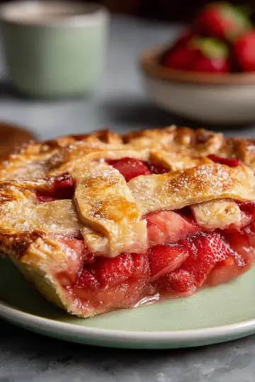 Strawberry-Rhubarb Pie