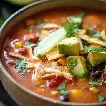 Crockpot Chicken Tortilla Soup: Cozy Comfort in Every Spoonful