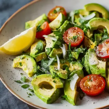Avocado Salad Bliss: Fresh, Flavorful, and Keto-Friendly!