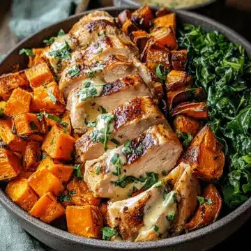 Maple Dijon Chicken & Sweet Potato Bowls for Cozy Dinners