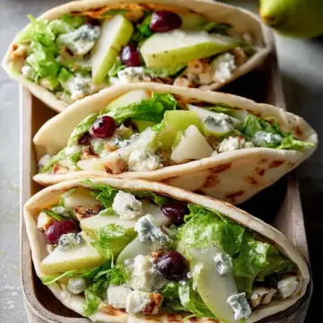 Pear Waldorf Pitas