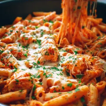 One Pot Chicken Parmesan Pasta