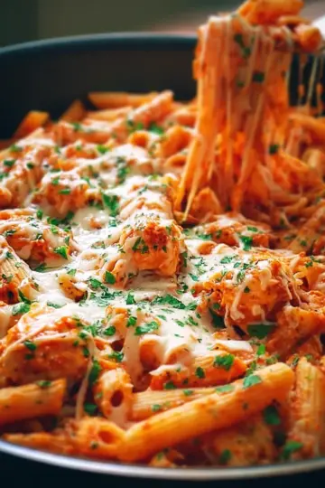 One Pot Chicken Parmesan Pasta