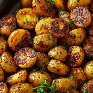 Crispy Grilled Baby Potatoes