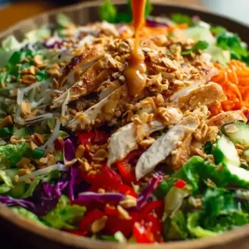 Asian Chicken Crunch Salad