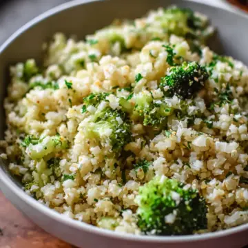 Cheesy Broccoli Cauliflower Rice That’ll Wow Your Taste Buds