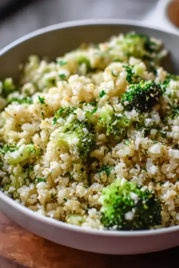 Cheesy Broccoli Cauliflower Rice That’ll Wow Your Taste Buds