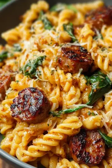 Sticky Bold BBQ Ranch Sausage Pasta for the Ultimate Comfort Meal