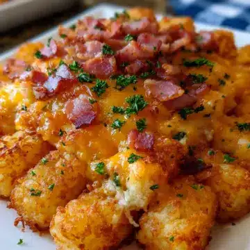 Ham Tater Tot Bake