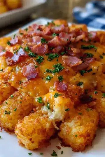 Ham Tater Tot Bake