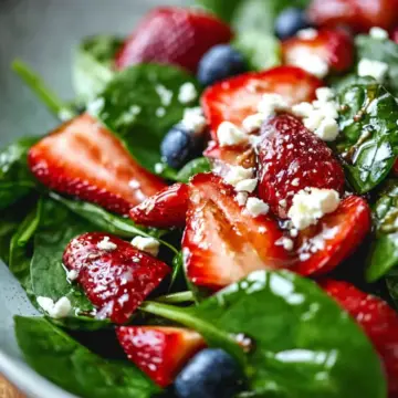 30-Minute Strawberry Spinach Salad