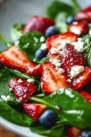 30-Minute Strawberry Spinach Salad